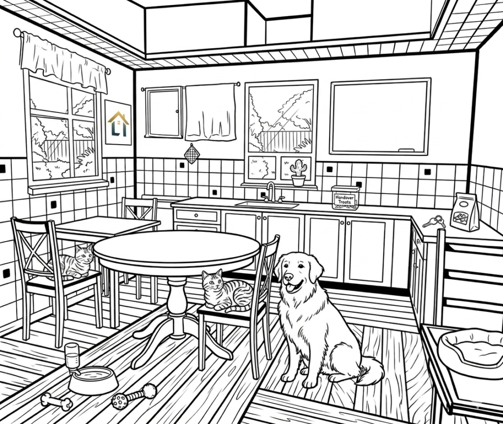 Professional property inspection in a pet-friendly home, supporting WA landlords with new 2026 rental pet reform compliance.